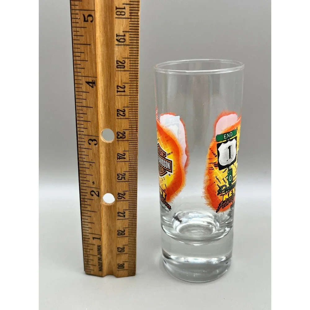 Harley-Davidson Key West Florida Shot Glass Petersons Mile Marker 1 Shooter 2010